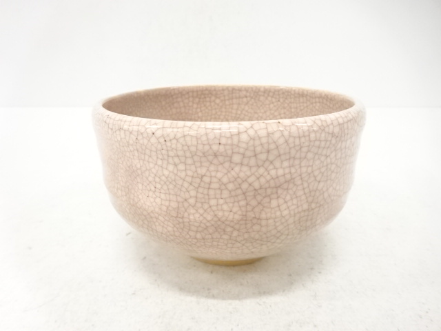 JAPANESE TEA CEREMONY / TOBE WARE TEA BOWL CHAWAN / ARTISAN WORK